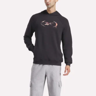 Erkek Basketbol Heat Wave Kapüşonlu Sweatshirt