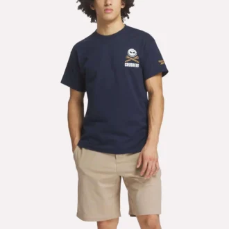 Erkek Crushers Stacked Logo Tişört