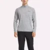 Erkek Katyonik Ter Emici Çeyrek Fermuarlı Sweatshirt