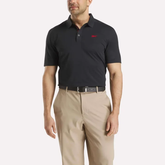 Erkek Kısa Kollu Bonded Micro Pique Polo Gömlek