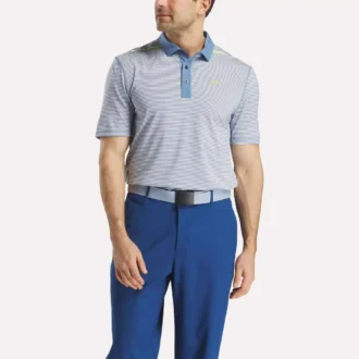 Erkek Kısa Kollu Core Stripe Polo Gömlek