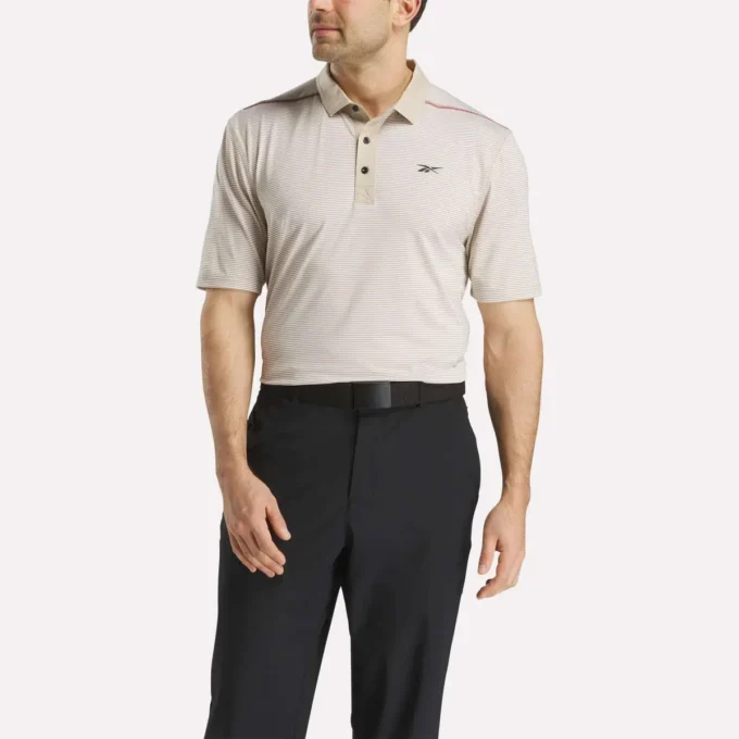 Erkek Kısa Kollu Core Stripe Polo Gömlek