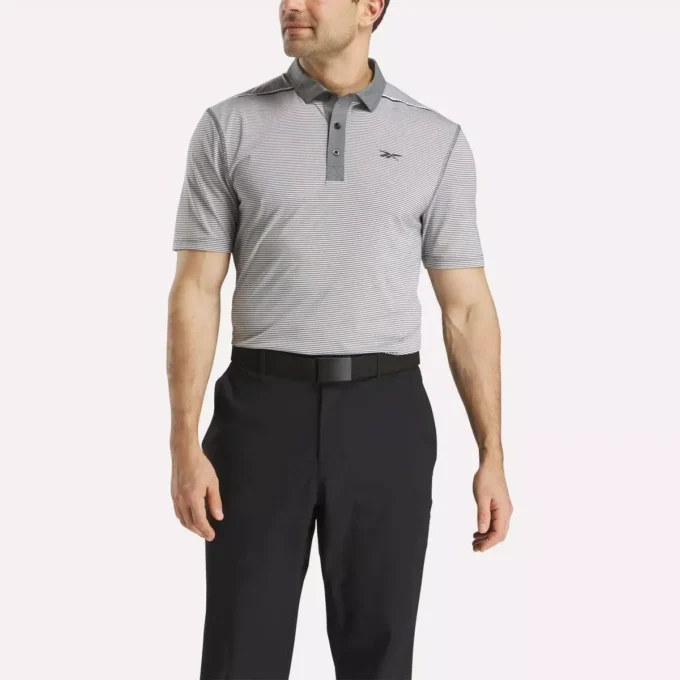 Erkek Kısa Kollu Core Stripe Polo Gömlek