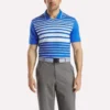 Erkek Kısa Kollu Nano Stripe Pullover Polo Erkek Kısa Kollu Nano Stripe Pullover Polo