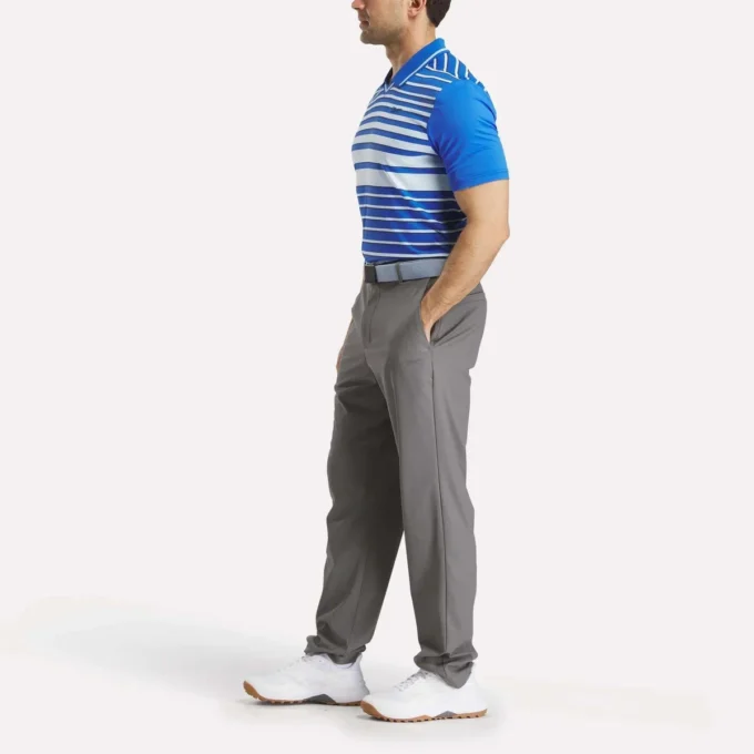 Erkek Kısa Kollu Nano Stripe Pullover Polo Erkek Kısa Kollu Nano Stripe Pullover Polo