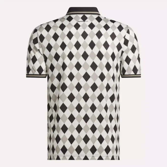 Erkek Kısa Kollu Vector Argyle Desenli Polo