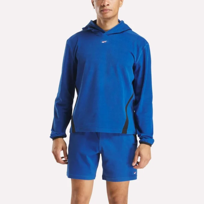 Erkek Polar Kapüşonlu Sweatshirt