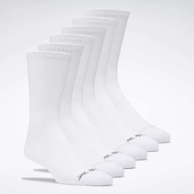 Erkek Reebok Basic Crew Çorap 6 Çift