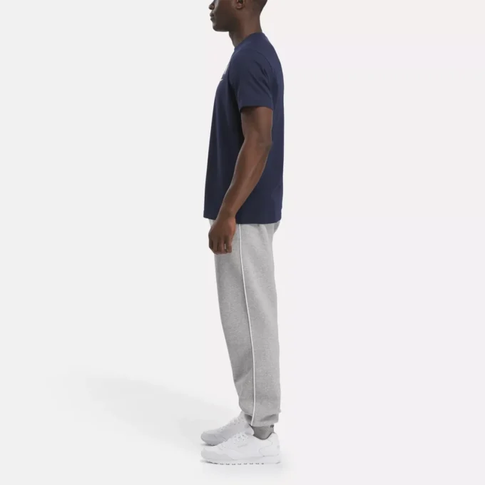 Erkek Reebok Identity Büyük Yığılmış Logo Tişört