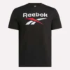 Erkek Reebok Identity Büyük Yığılmış Logo Tişört