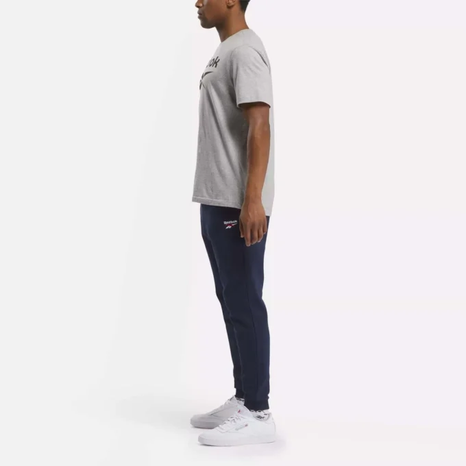 Erkek Reebok Identity Küçük Logo Fleece Joggers
