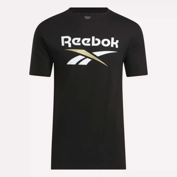 Erkek Stacked Vector T-Shirt
