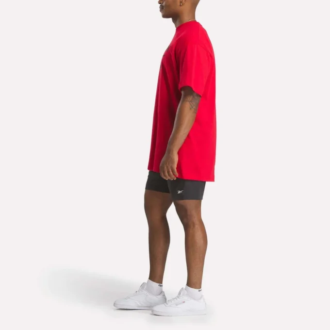 Erkek Stacked Vector T-Shirt