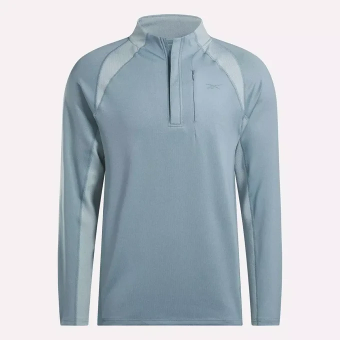 Erkek Uzun Kollu Aero Flex 1/4 Fermuarlı Kazak
