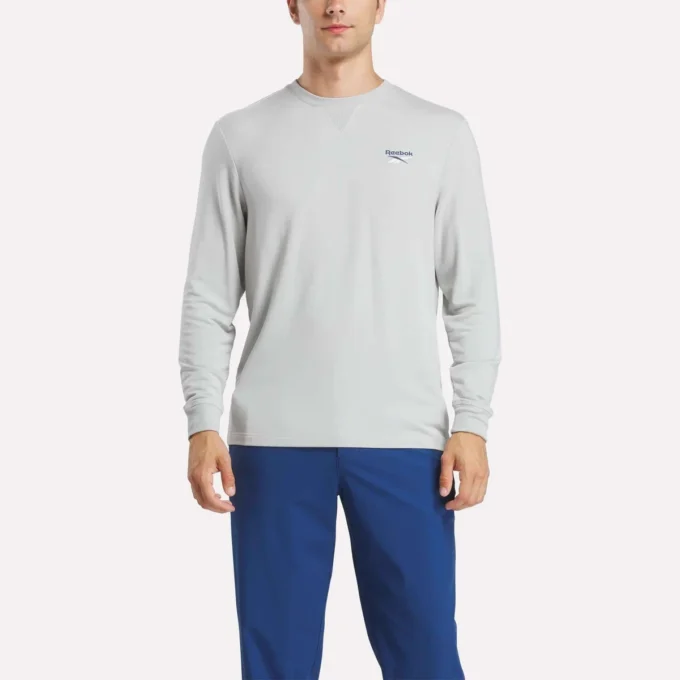Erkek Uzun Kollu Golf Sweatshirt