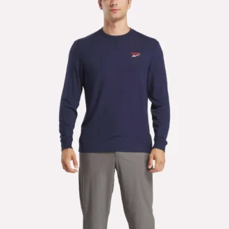 Erkek Uzun Kollu Golf Sweatshirt