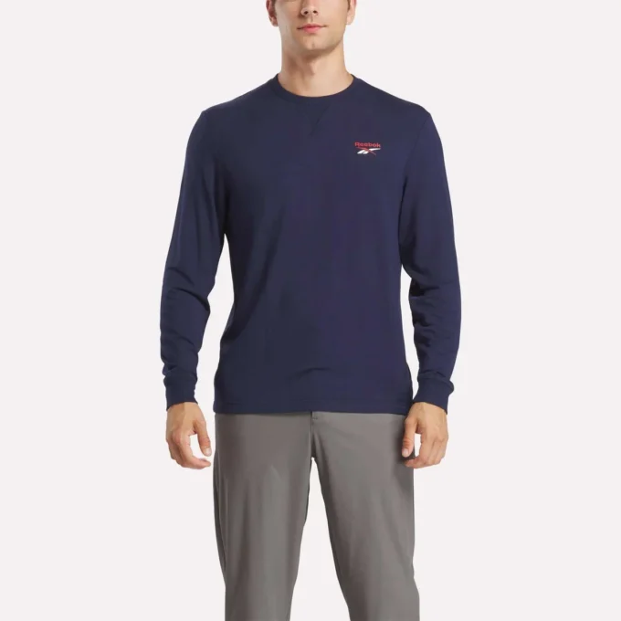 Erkek Uzun Kollu Golf Sweatshirt