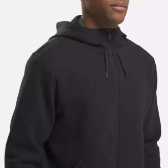Erkekler için Active Collective DreamBlend Tam Fermuarlı Kapüşonlu Sweatshirt