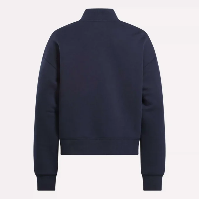 Kadın Küçük Vector Mockneck Sweatshirt
