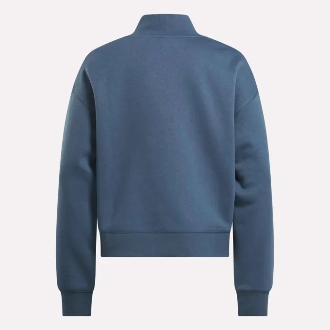 Kadın Küçük Vector Mockneck Sweatshirt