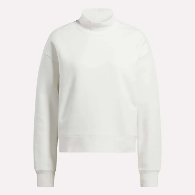 Kadın Küçük Vector Mockneck Sweatshirt