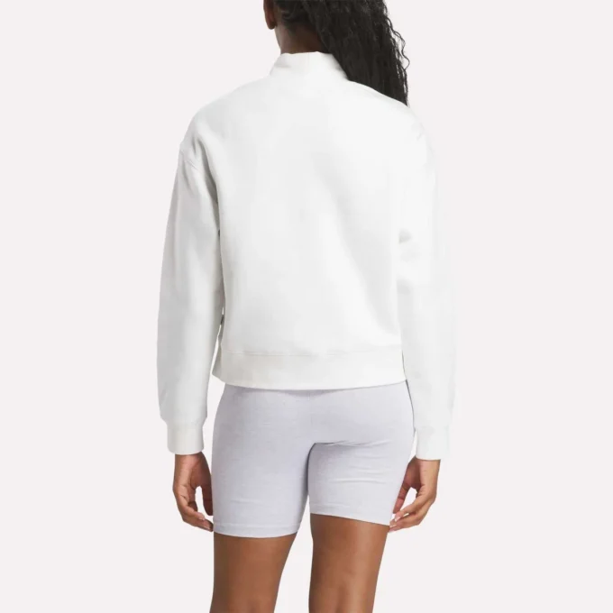 Kadın Küçük Vector Mockneck Sweatshirt