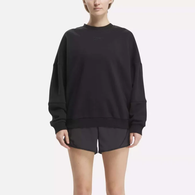 Kadın Lux Oversized Crew