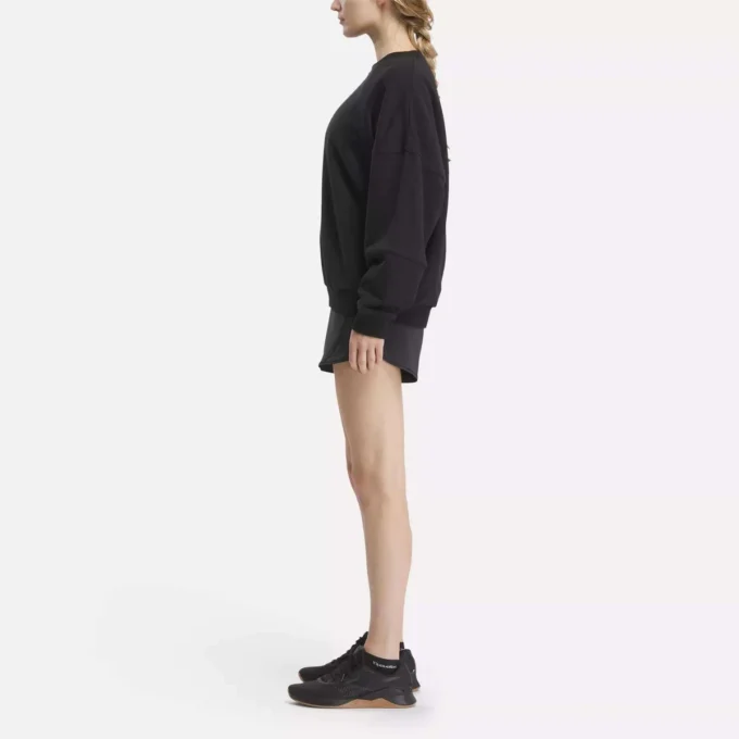 Kadın Lux Oversized Crew