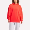 Kadın Lux Oversized Kapüşonlu Sweatshirt