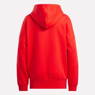 Kadın Lux Oversized Kapüşonlu Sweatshirt