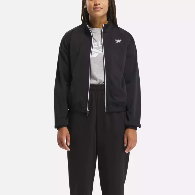 Kadın Reebok Identity Back Vector Tricot Eşofman Ceketi Kadın Reebok Identity Back Vector Tricot Eşofman Ceketi