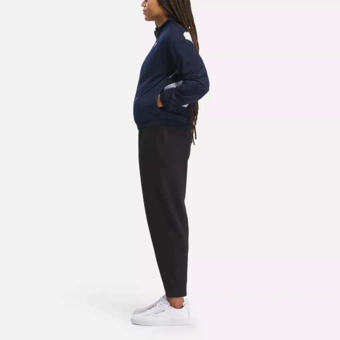 Kadın Reebok Identity Back Vector Tricot Eşofman Ceketi