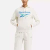 Kadın Reebok Identity Büyük Logo Polar Kapüşonlu Sweatshirt