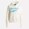 Kadın Reebok Identity Büyük Logo Polar Kapüşonlu Sweatshirt