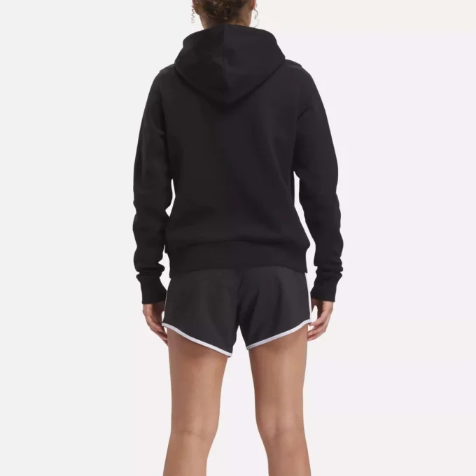 Kadın Reebok Identity Büyük Logo Polar Kapüşonlu Sweatshirt
