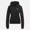 Kadın Reebok Identity Küçük Logo Fleece Tam Fermuarlı Kapüşonlu Sweatshirt