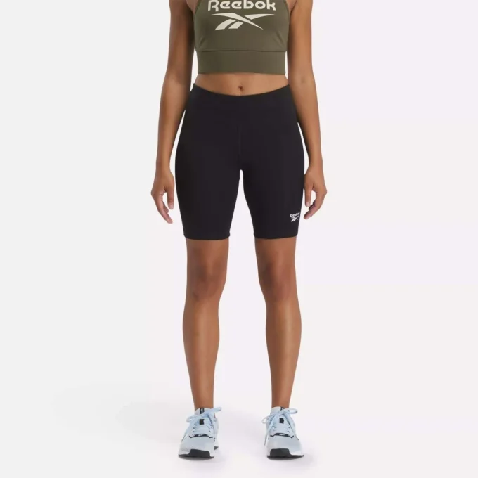 Kadın Reebok Identity Küçük Logo Pamuklu Bisiklet Şortu 7″
