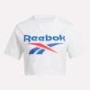 Kadınlar için İki Renkli Logo Crew Kısa Kollu Tişört
