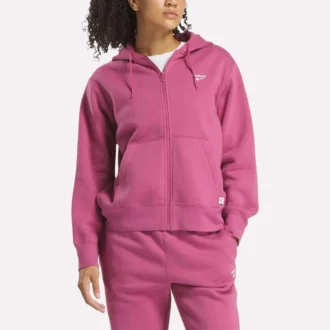 Kadınlar için Küçük Vector Tam Fermuarlı Sweatshirt