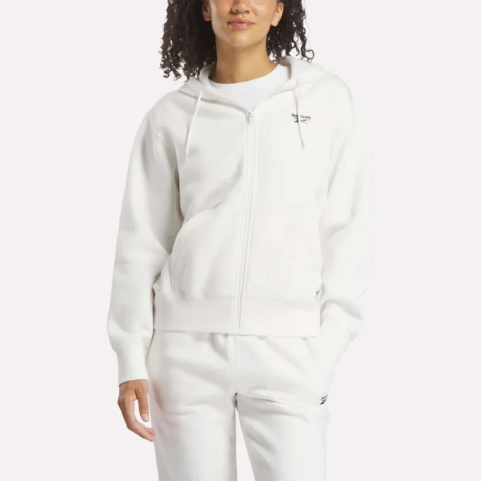 Kadınlar için Küçük Vector Tam Fermuarlı Sweatshirt