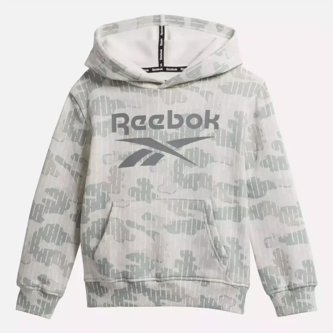 Reebok Identity Büyük Kapüşonlu Sweatshirt – Küçük Çocuklar