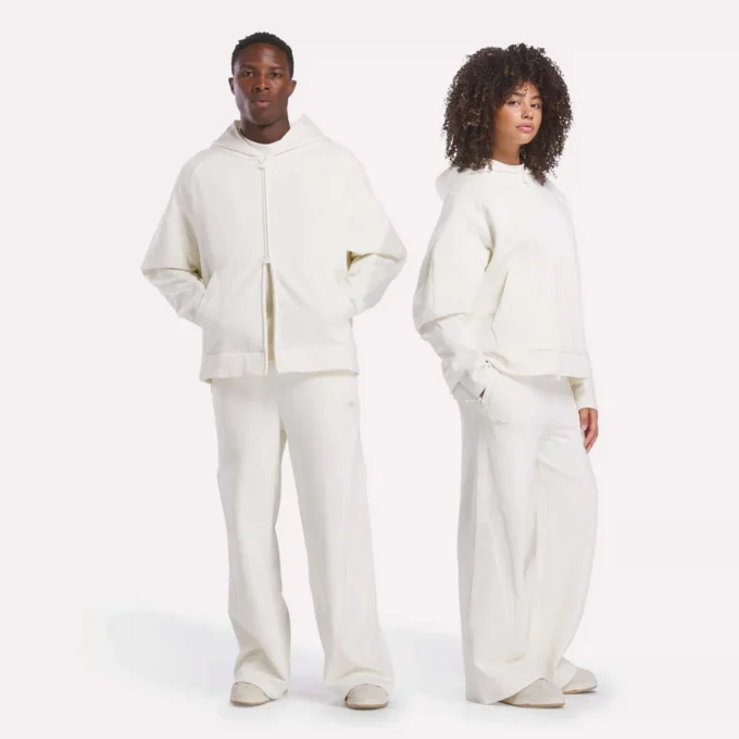 Reebok x CHUKWU Tam Fermuarlı Kapüşonlu Sweatshirt