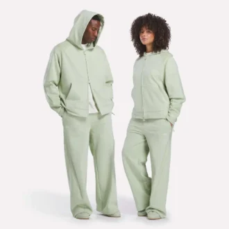 Reebok x CHUKWU Tam Fermuarlı Kapüşonlu Sweatshirt