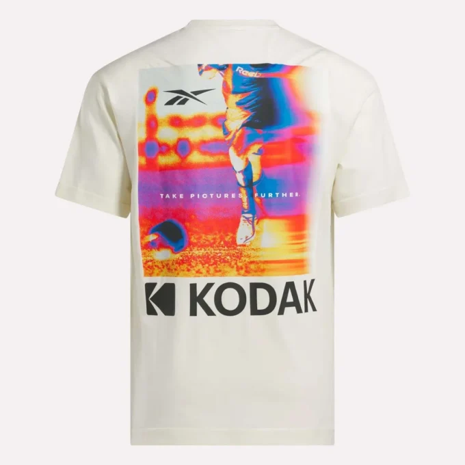 Reebok x Kodak Grafikli Koşu Tişörtü Reebok x Kodak Grafikli Koşu Tişörtü