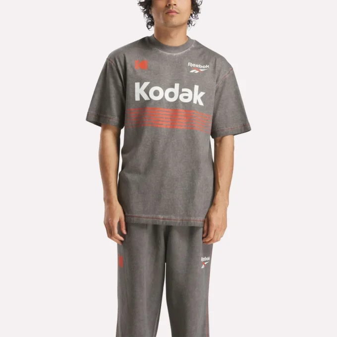Reebok x Kodak Grafikli Tişört