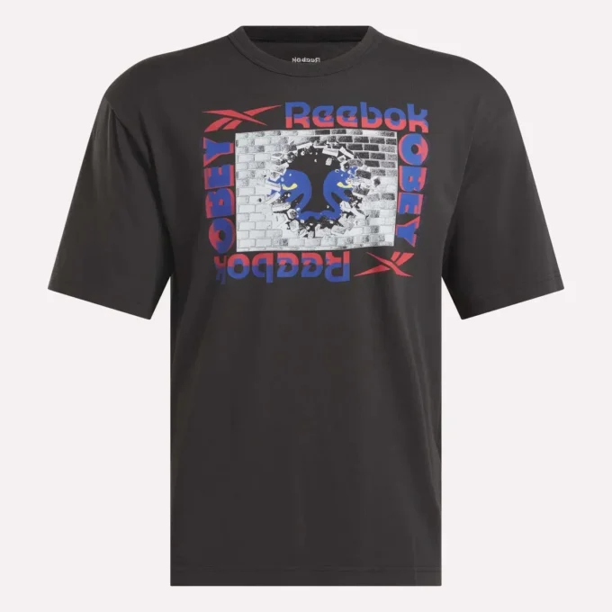 Reebok x OBEY Grafikli Tişört